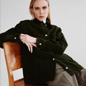 Zara Corduroy Pocket Jacket